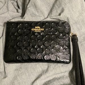 Authentic Coach Patent Leather Wrislet